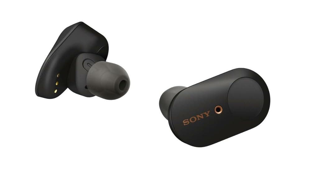 Sony WF-1000XM3 Truly Wireless Noise Cancelling Headphones with Mic, up to 32 Hours Battery Life, Stable Bluetooth Connection, Wearing Detection with Alexa Built-in - Black - Image 2