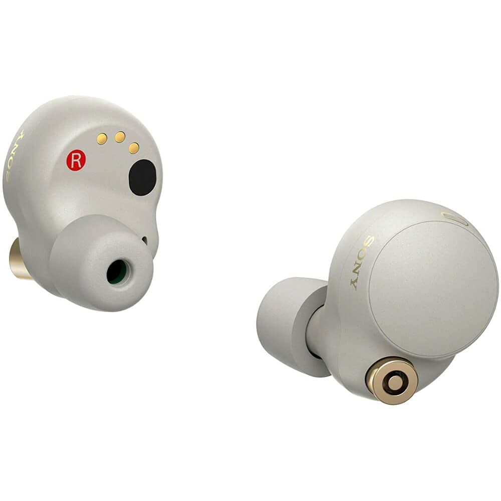 Sony WF-1000XM4 Industry Leading Noise Canceling Truly Wireless Earbud Headphones with Alexa Built-in, Silver - Image 3