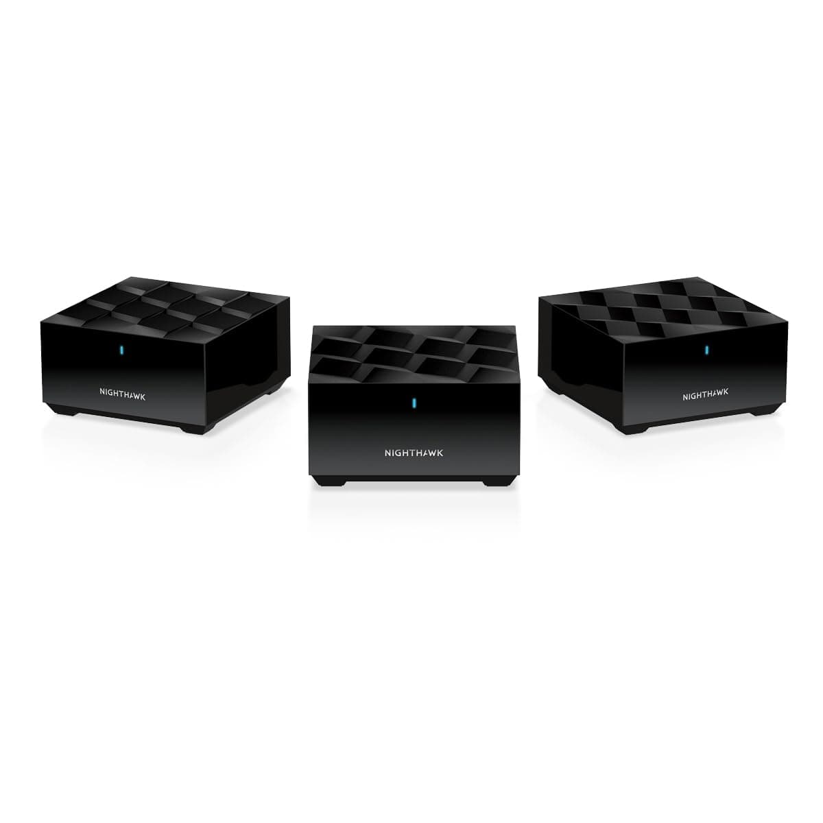 NETGEAR Nighthawk Advanced Whole Home Mesh WiFi 6 System (MK63S) with Free Armor Security – AX1800 Router with 2 Satellite Extenders, Coverage up to 4,500 sq. ft. and 25+ Devices