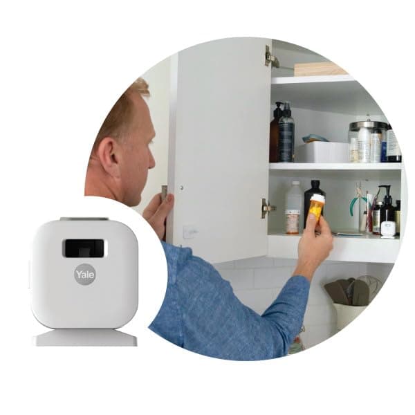 Yale Smart Cabinet Lock with Bluetooth and WiFi - Image 2