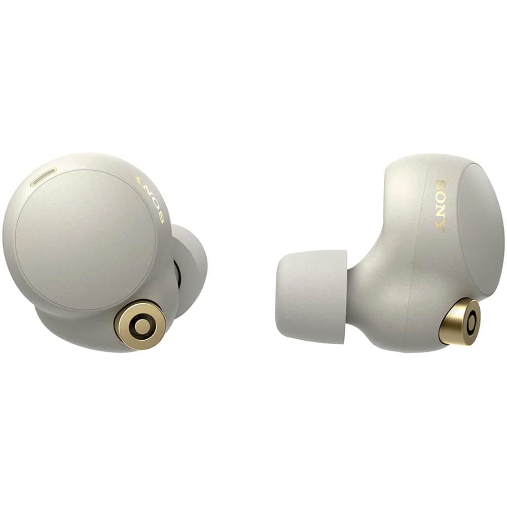 Sony WF-1000XM4 Industry Leading Noise Canceling Truly Wireless Earbud Headphones with Alexa Built-in, Silver - Image 4