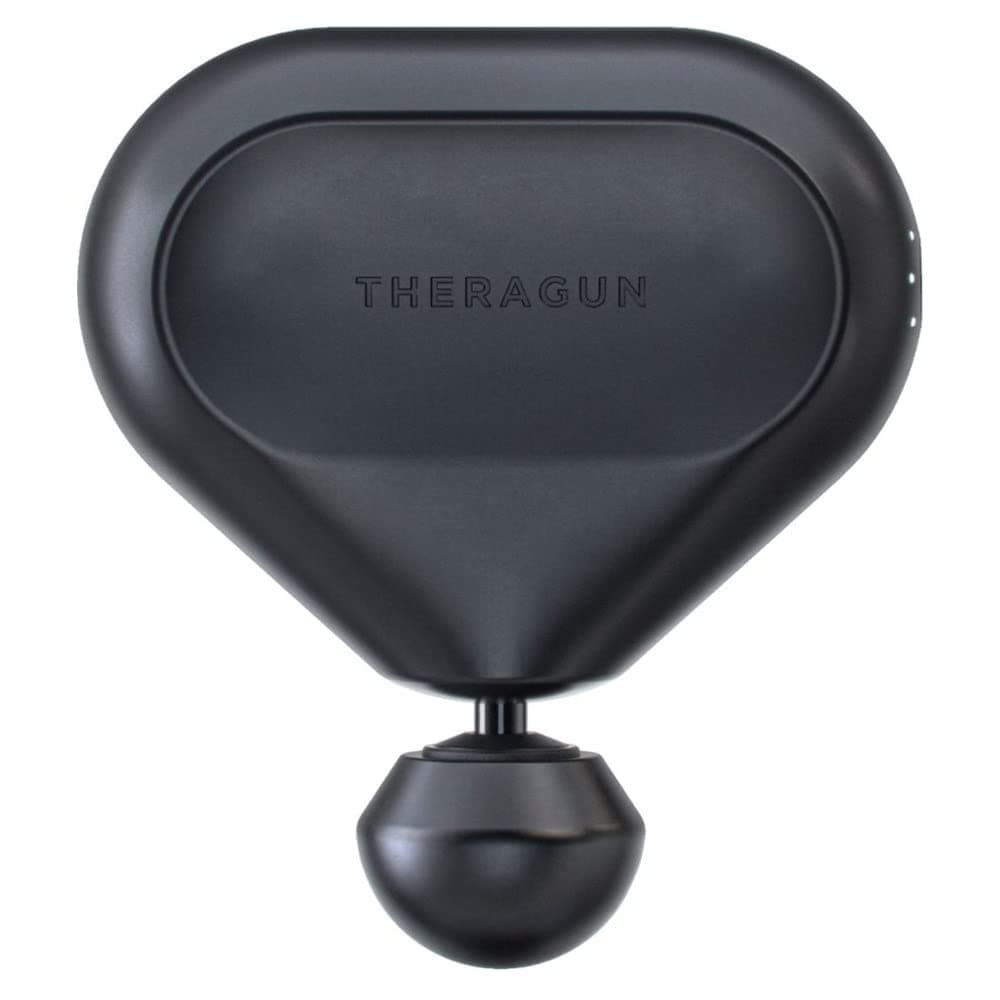 TheraGun Mini Handheld Electric Massage Gun - Compact Deep Tissue Treatment for Any Athlete On The Go - Portable Percussion Massager with QuietForce Technology (Black - 1.0)