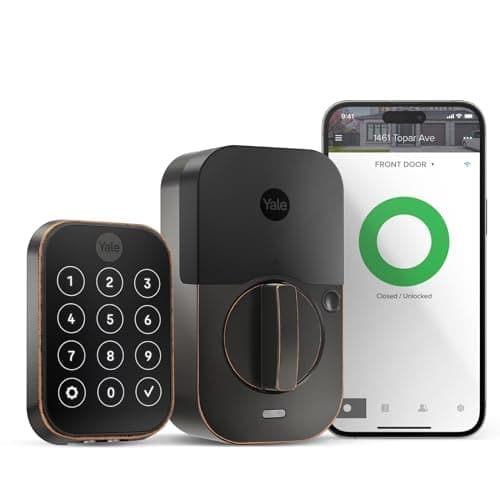 Yale Assure Lock 2 with Wi-Fi – Oil Rubbed Bronze Smart Lock for Front Door with Keypad, App Control, Backup Key, and Deadbolt – Secure Keyless Entry Door Lock, YRD450-WF1-0BP - Image 4
