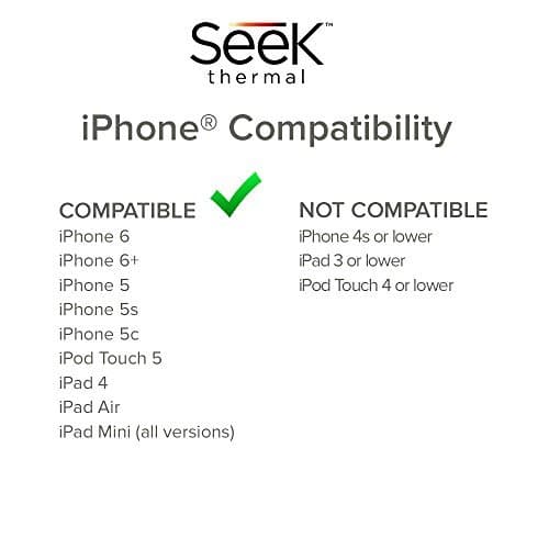 Seek Thermal CompactXR – Outdoor Thermal Imaging Camera for iOS, Black (LT-AAA) - Image 2