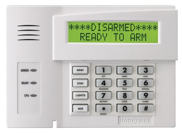 Honeywell Security 6160 Ademco Alpha Display Keypad - Image 2