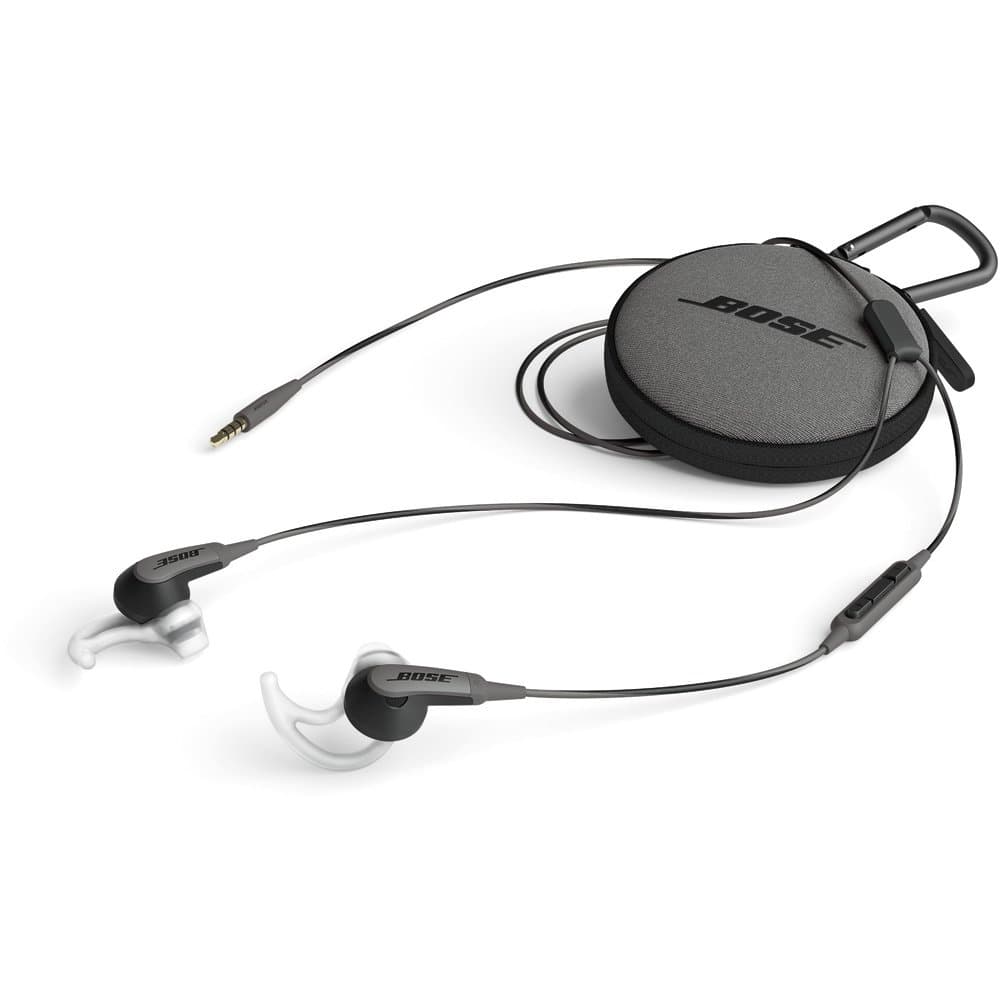 Bose SoundSport, in-Ear Sports Headphones for Apple Devices, (Water and Sweat Resistant Headphones), Charcoal - Image 3