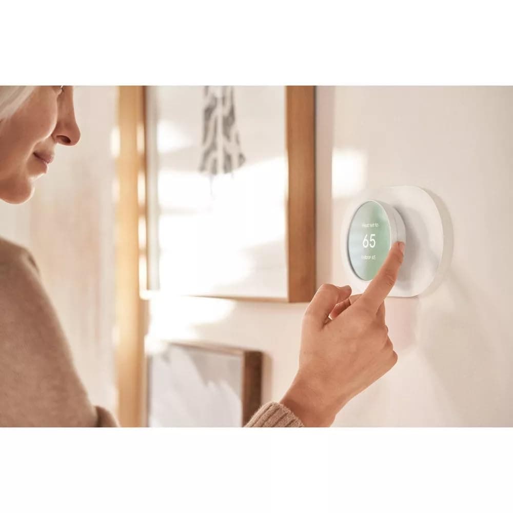 Google Nest Thermostat Trim Kit - Made for the Nest Thermostat - Programmable Wifi Thermostat Accessory - Snow - Image 5