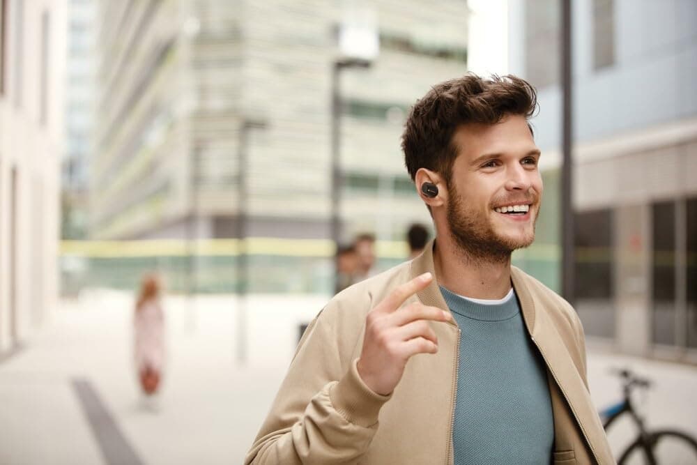 Sony WF-1000XM3 Truly Wireless Noise Cancelling Headphones with Mic, up to 32 Hours Battery Life, Stable Bluetooth Connection, Wearing Detection with Alexa Built-in - Black - Image 8