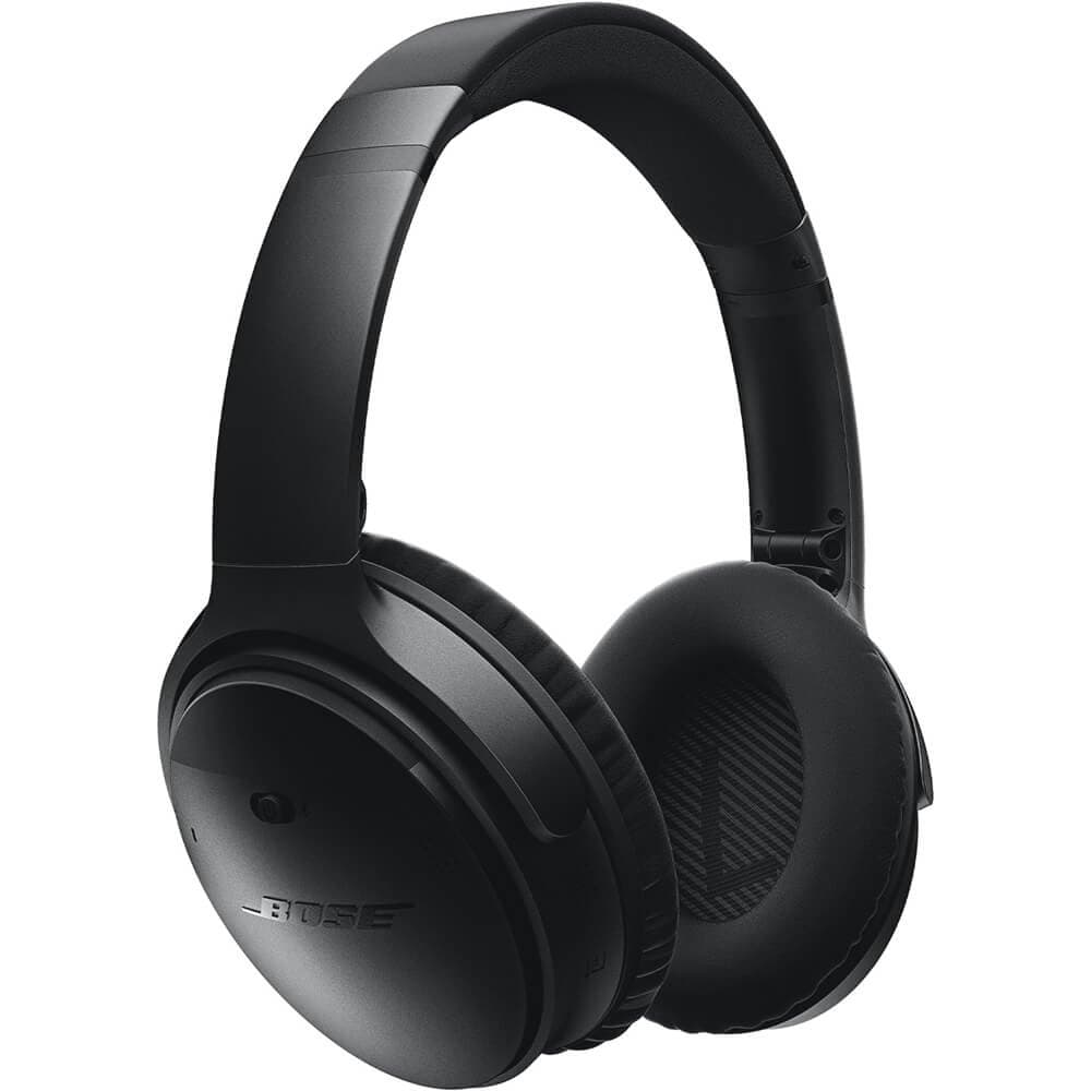 Bose 759944-0010 QuietComfort 35 (Series I) Wireless Headphones, Noise Cancelling - Black