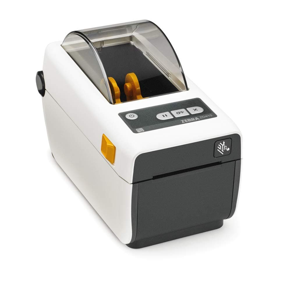 Zebra ZD41H23-D01E00EZ DT Print ZD410 Healthcare 2 inch 300 DPI Cord USB Btle Ethernet Mod Ezpl
