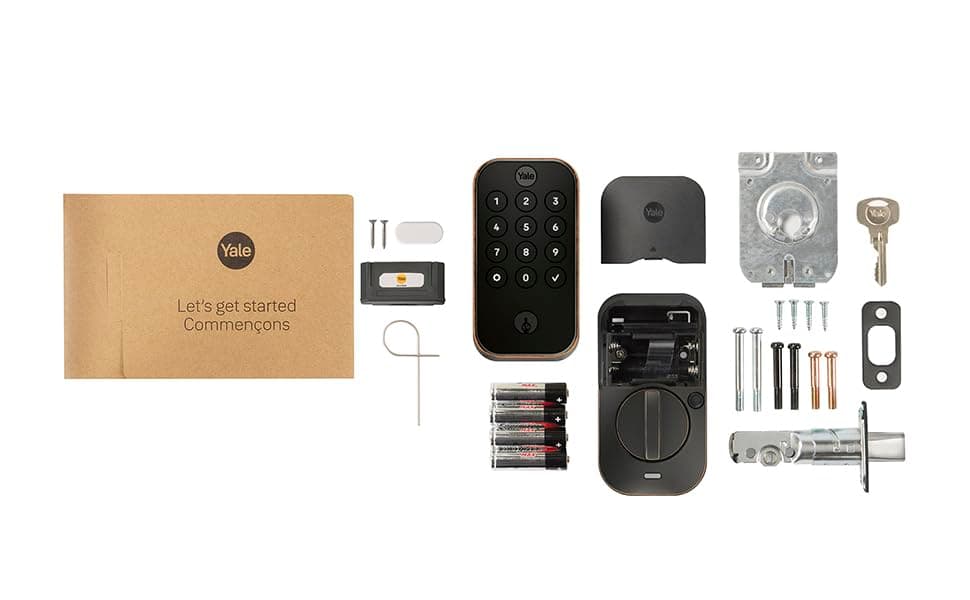 Yale Assure Lock 2 with Wi-Fi – Oil Rubbed Bronze Smart Lock for Front Door with Keypad, App Control, Backup Key, and Deadbolt – Secure Keyless Entry Door Lock, YRD410-WF1-0BP - Image 9