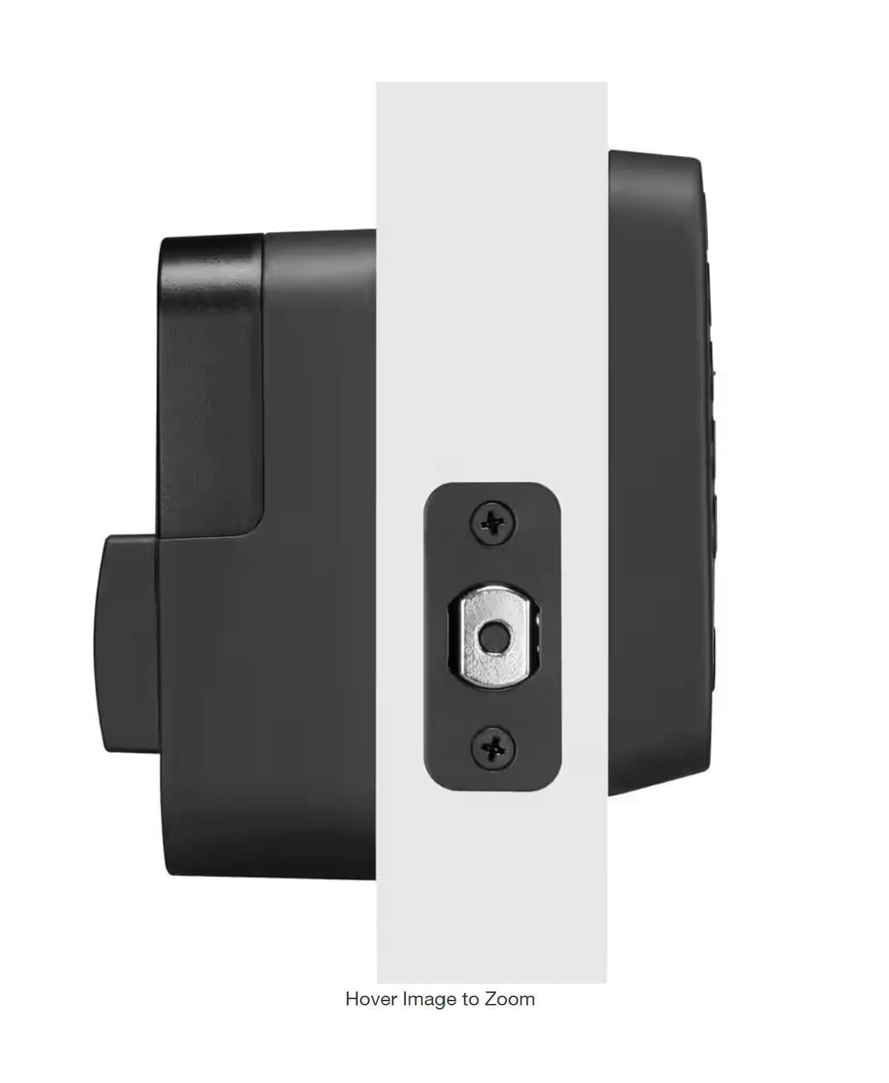Assure 2 Lock Black Suede Keyed Single Cylinder Deadbolt with Push Button Keypad and Bluetooth - YRD410-BLE-BSP - Image 2