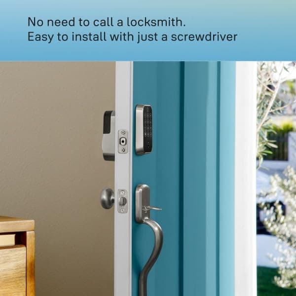 Yale Assure Lock 2 with Wi-Fi – Oil Rubbed Bronze Smart Lock for Front Door with Keypad, App Control, Backup Key, and Deadbolt – Secure Keyless Entry Door Lock, YRD450-WF1-0BP - Image 3
