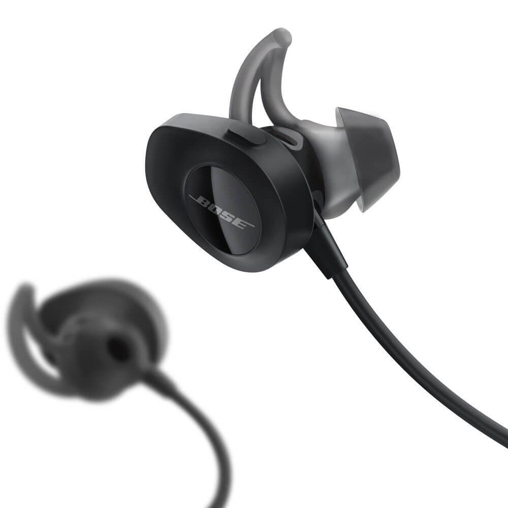 Bose SoundSport, Wireless Earbuds, (Sweatproof Bluetooth Headphones for Running and Sports), Black - Image 4