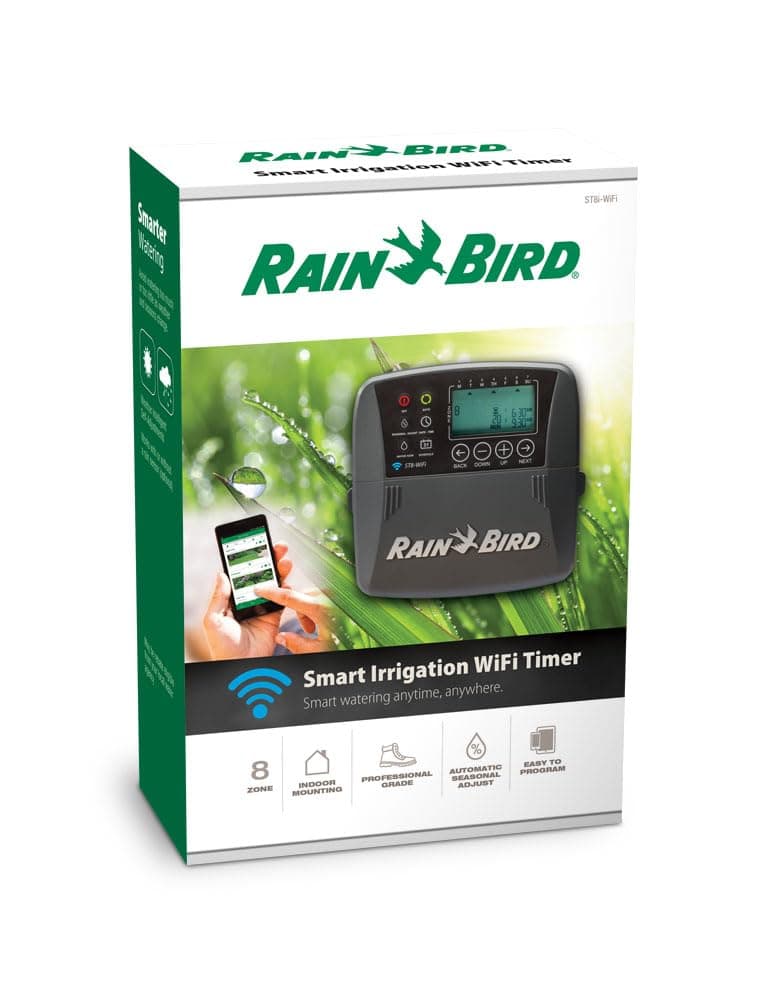 Rain Bird ST8I-2.0 Smart Indoor WiFi Sprinkler/Irrigation System Timer/Controller, WaterSense Certified, 8-Zone/Station, Compatible with Amazon Alexa - Image 4