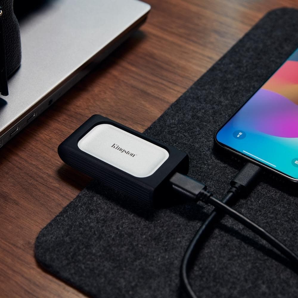 Kingston XS2000 4TB High Performance Portable SSD with USB-C | Pocket-Sized | USB 3.2 Gen 2x2 | External Solid State Drive | Up to 2000MB/s | SXS2000/4000G - Image 5