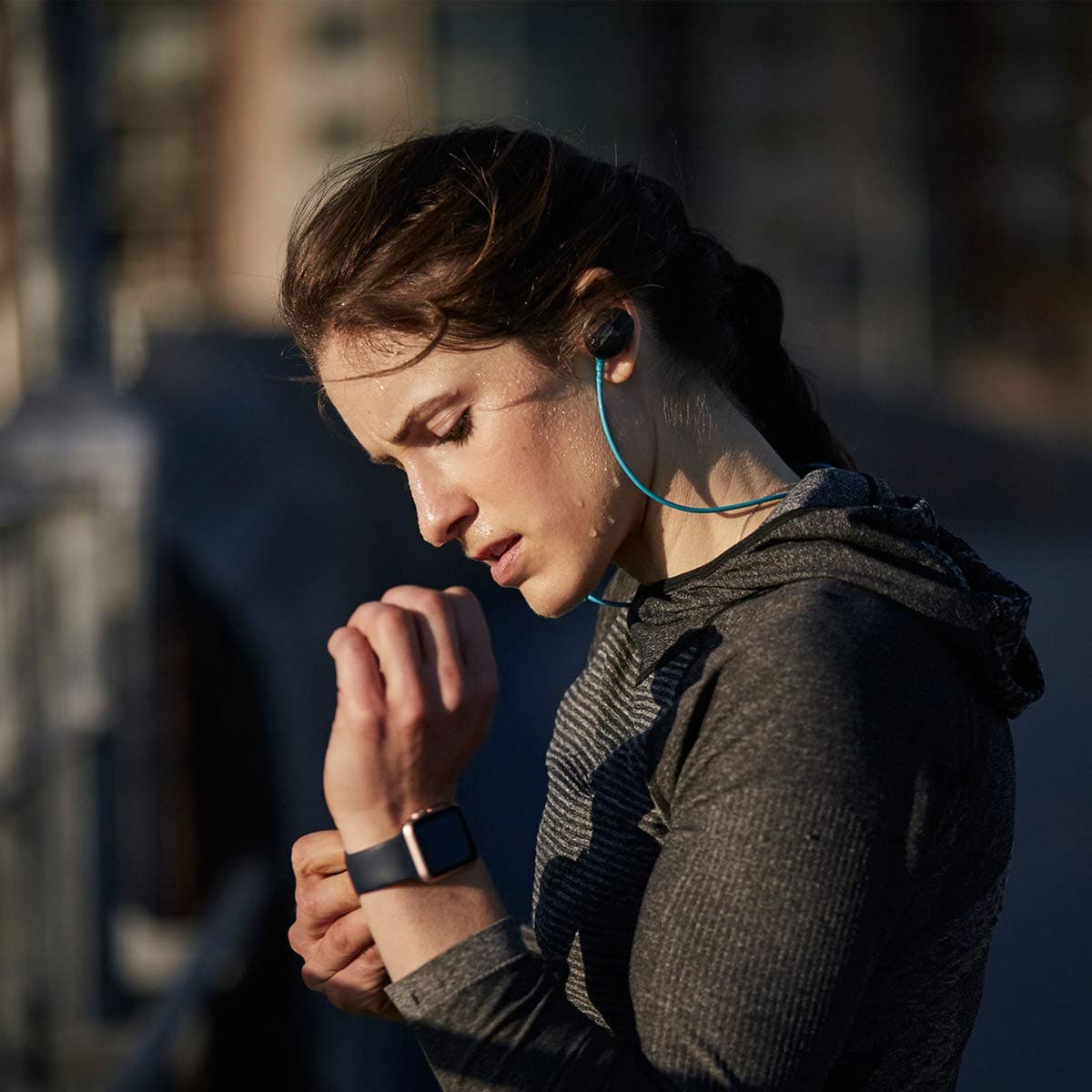 Bose SoundSport Wireless, Sweat Resistant, in-Ear Headphones, Aqua - Image 6