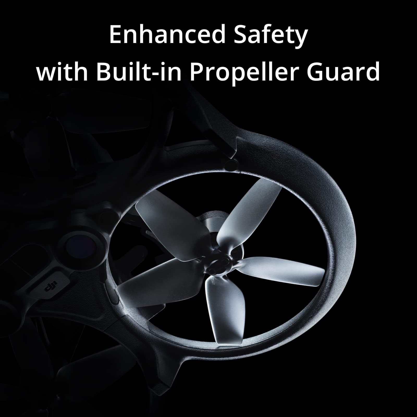 DJI Avata, First-Person View Drone with 4K Stabilized Video, Super-Wide 155° FOV, Built-in Propeller Guard, HD Low-Latency Transmission, Black, FAA Remote ID Compliant - Image 5