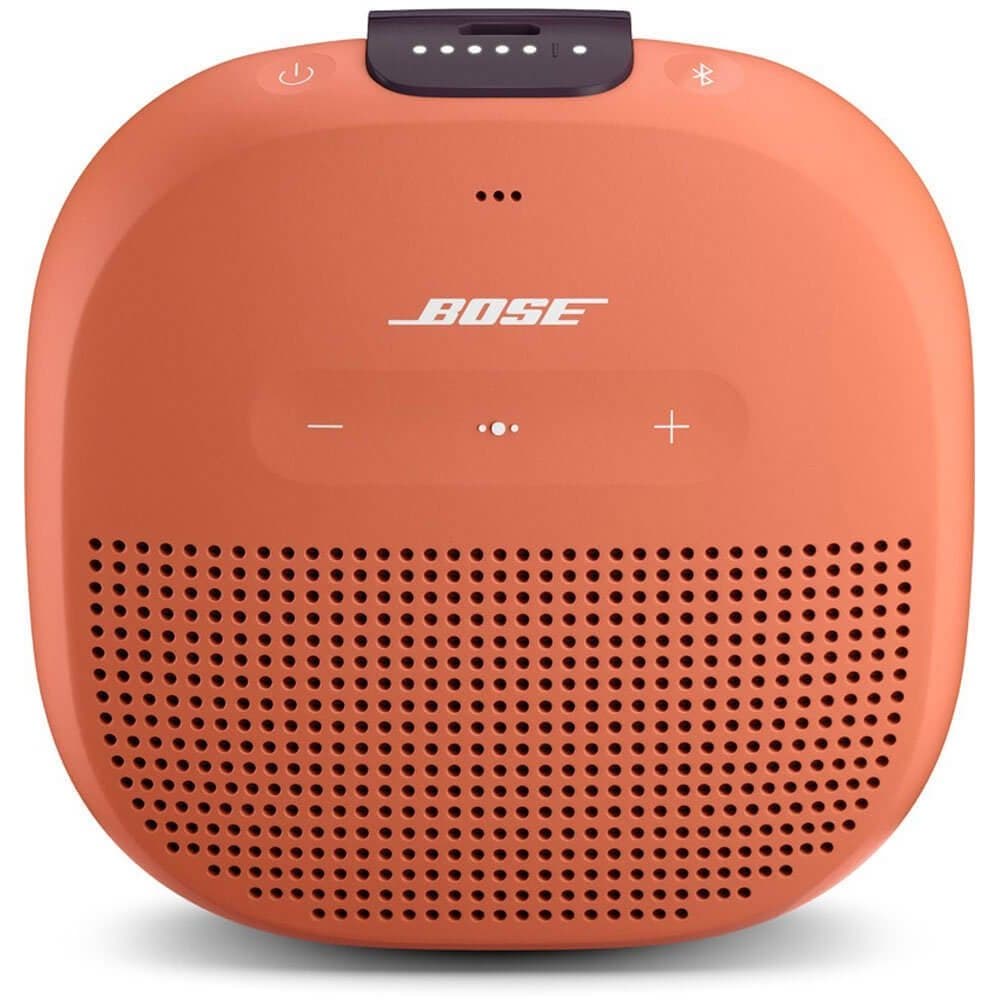 Bose SoundLink Micro: Small Portable Bluetooth Speaker (Waterproof), Bright Orange