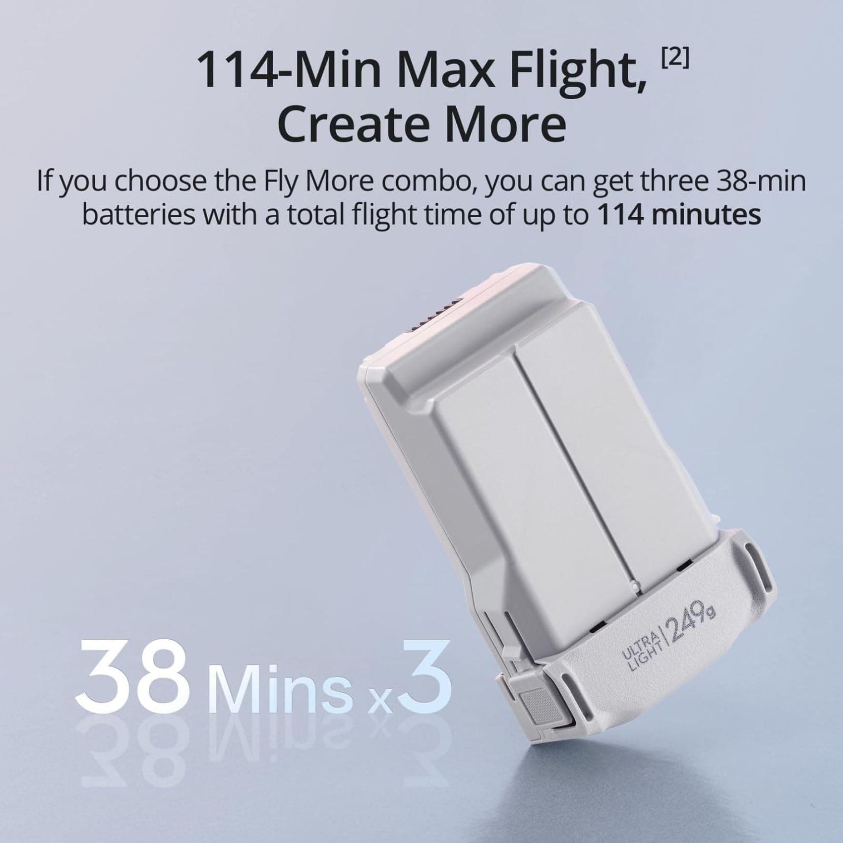 DJI Mini 3 Fly More Combo (DJI RC), Drones with Camera for Adults 4K, 3 Batteries for 114-min Flight Time, Vertical Shooting, 32800ft (10km) Video Transmission, Lightweight Mini Drone for Beginners - Image 4