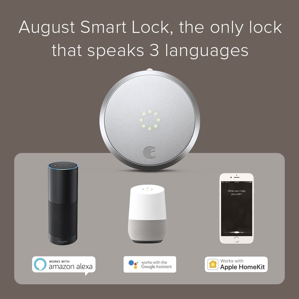 August Home Connect Wi-Fi Bridge, Remote Access, Alexa Integration for Your August Smart Lock, white, 1.5 x 2.4 x 2.4" - Image 4