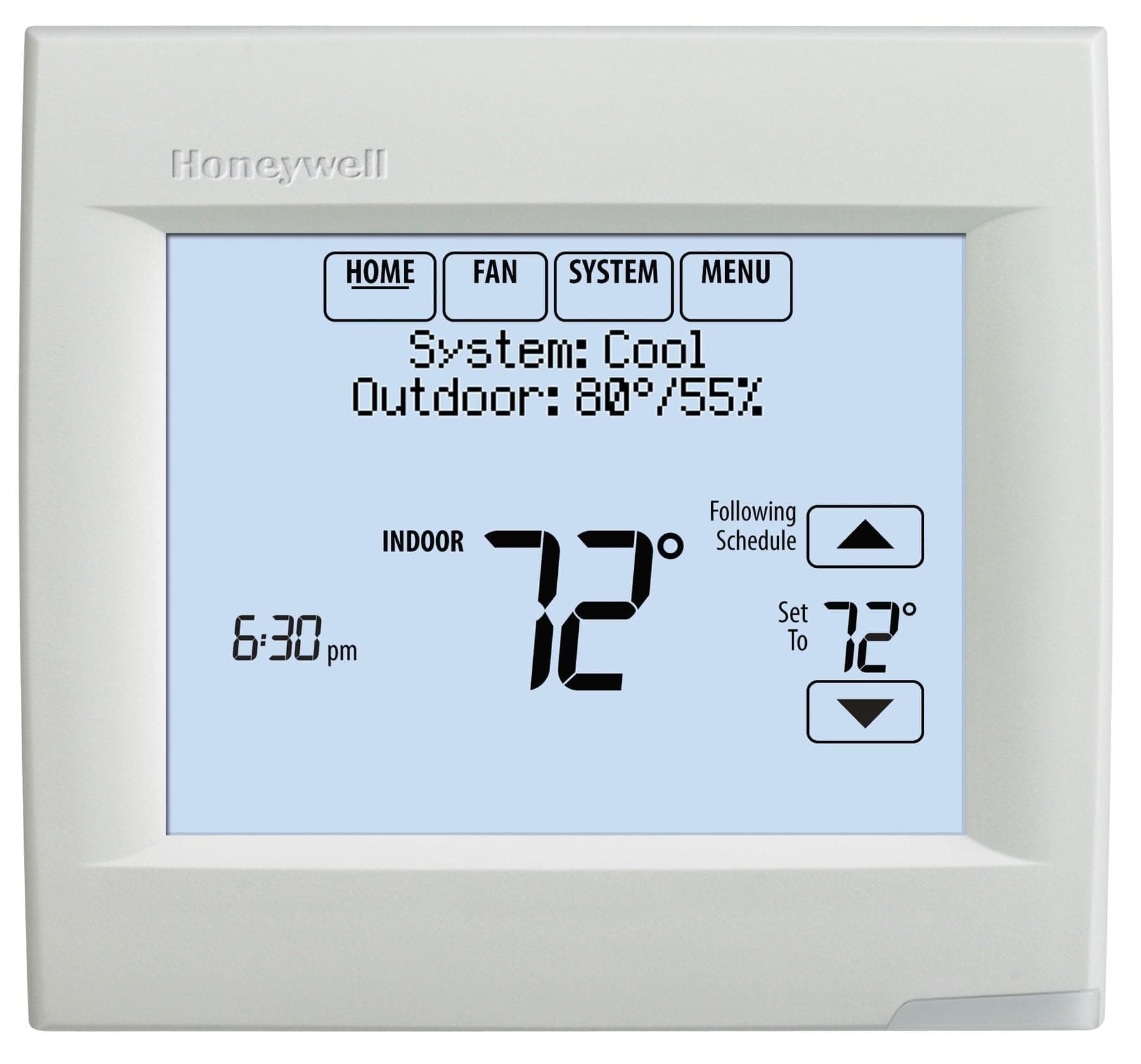 Honeywell TH8110R1008 Vision Pro 8000 Touch Screen Single Stage Thermostat with Red Link Technology - Image 3