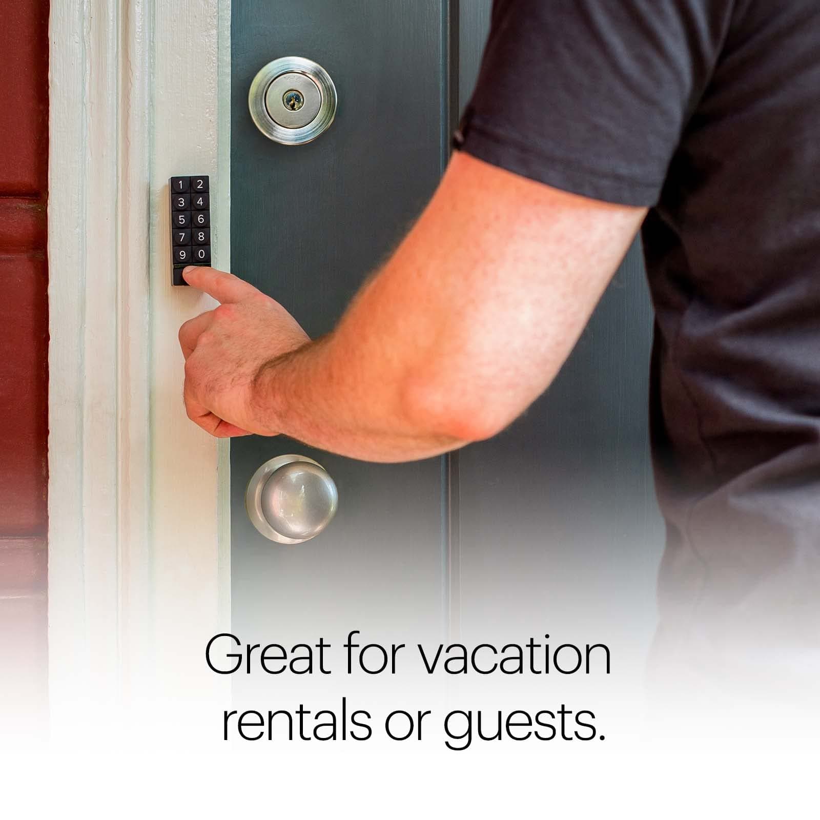 August Home Smart Keypad, Pair with Your August Smart Lock - Grant Guest Access with Unique Keycodes, Dark Gray - Image 4