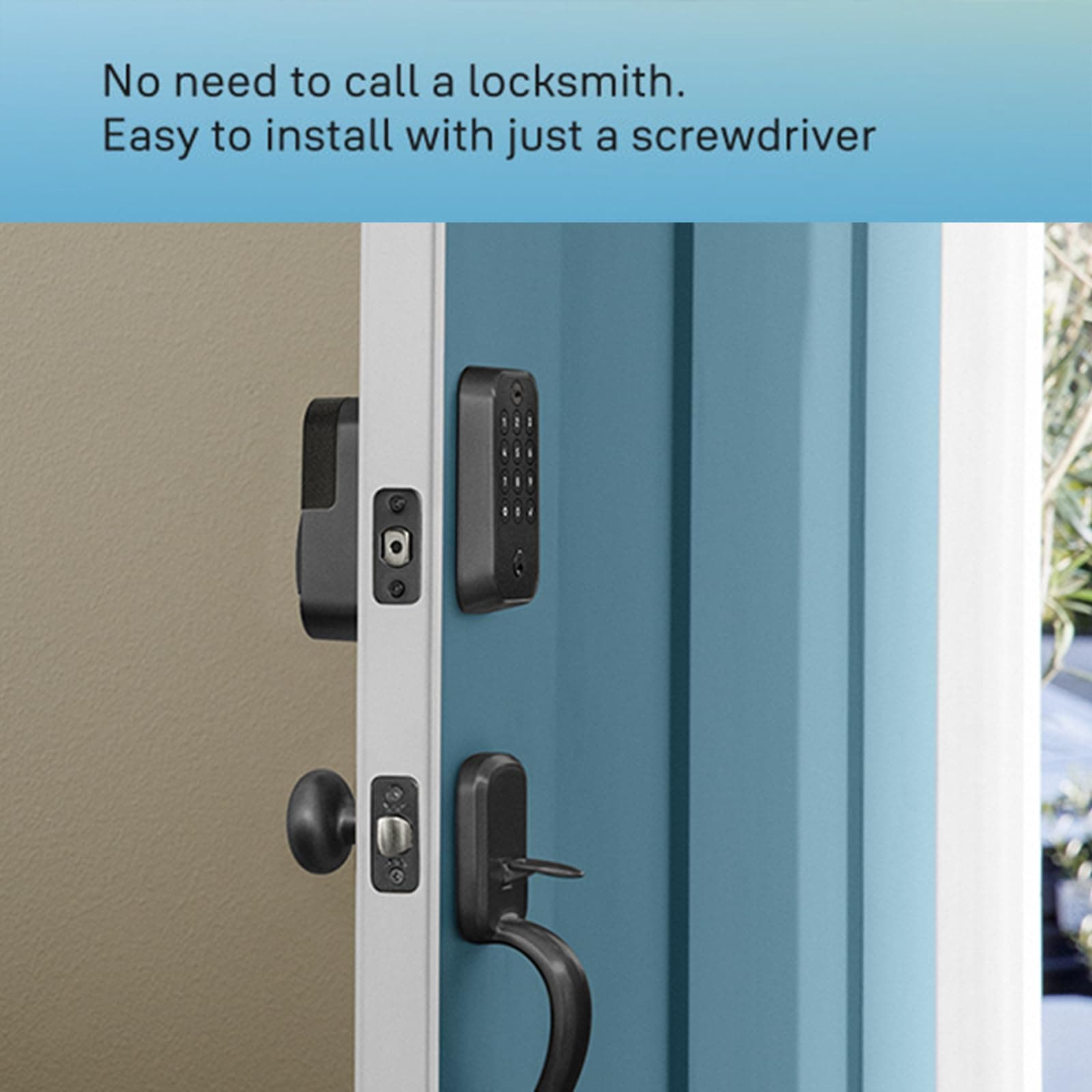 Yale Assure Lock 2 with Wi-Fi – Oil Rubbed Bronze Smart Lock for Front Door with Keypad, App Control, Backup Key, and Deadbolt – Secure Keyless Entry Door Lock, YRD410-WF1-0BP - Image 5