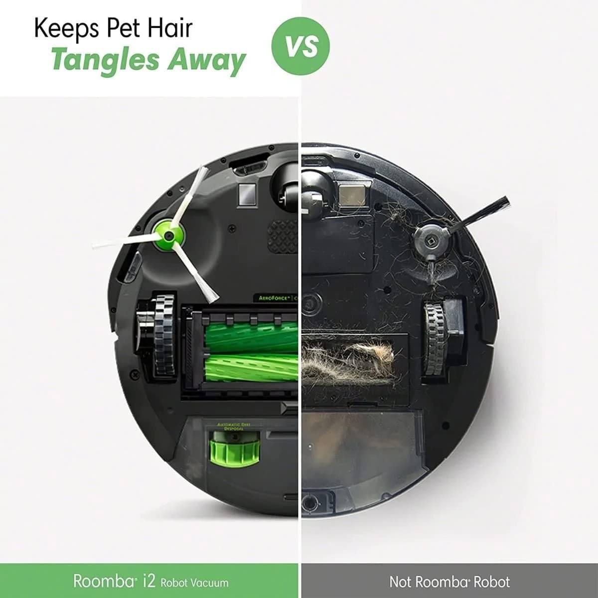iRobot Roomba i2 (2152) Wi-Fi Connected Robot Vacuum - Navigates in Neat Rows, Compatible with Alexa, Ideal for Pet Hair, Carpets & Hard Floors - Image 5