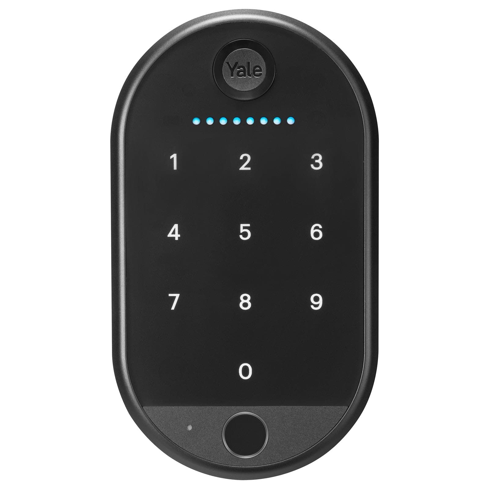 Yale Keypad Touch, Fingerprint Door Lock, Keyless Entry, Smart deadbolt, Pin Code Entry - Does Not Include Required Smart Lock