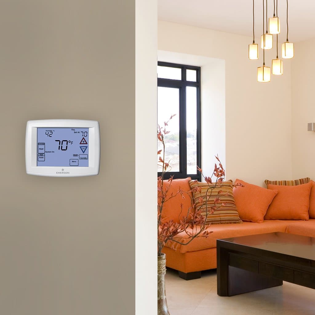 White-Rodgers 1F95-1291 7-Day Touchscreen Thermostat with Humidity Control - Image 2