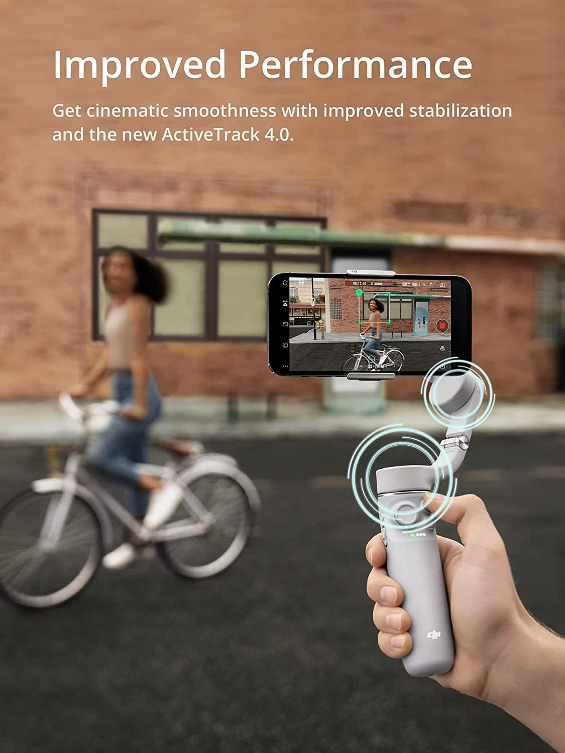 DJI OM 5 Smartphone Gimbal Stabilizer, 3-Axis Phone Gimbal, Built-In Extension Rod, Portable and Foldable, Android and iPhone Gimbal with ShotGuides, Vlogging Stabilizer, YouTube TikTok Video, Gray - Image 4