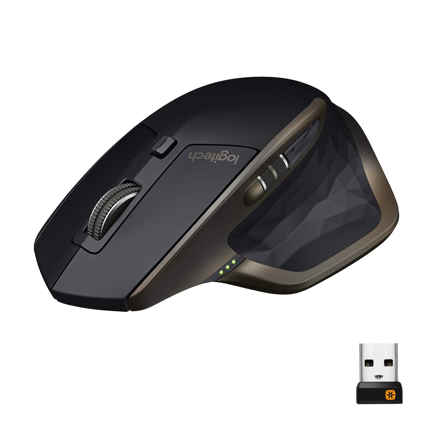 Logitech MX Master Wireless Mouse – High-Precision Sensor, Speed-Adaptive Scroll Wheel, Easy-Switch up to 3 Devices - Meteorite Black