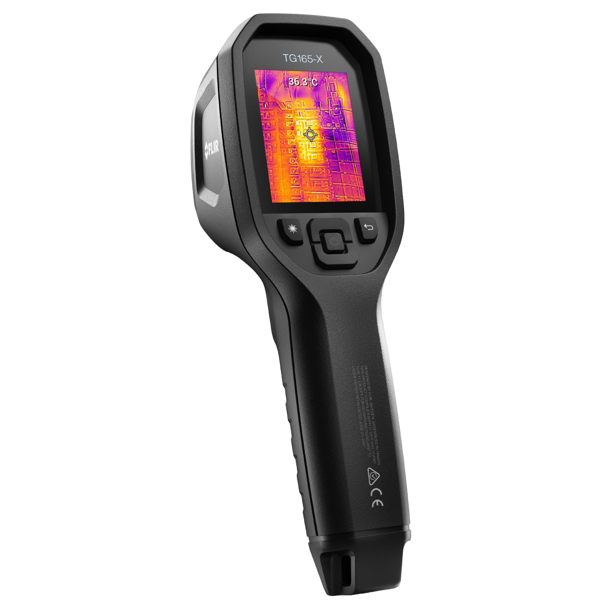 FLIR TG297 Thermal Imaging Camera with Bullseye Laser: Industrial Infrared Camera for High-Temp Applications