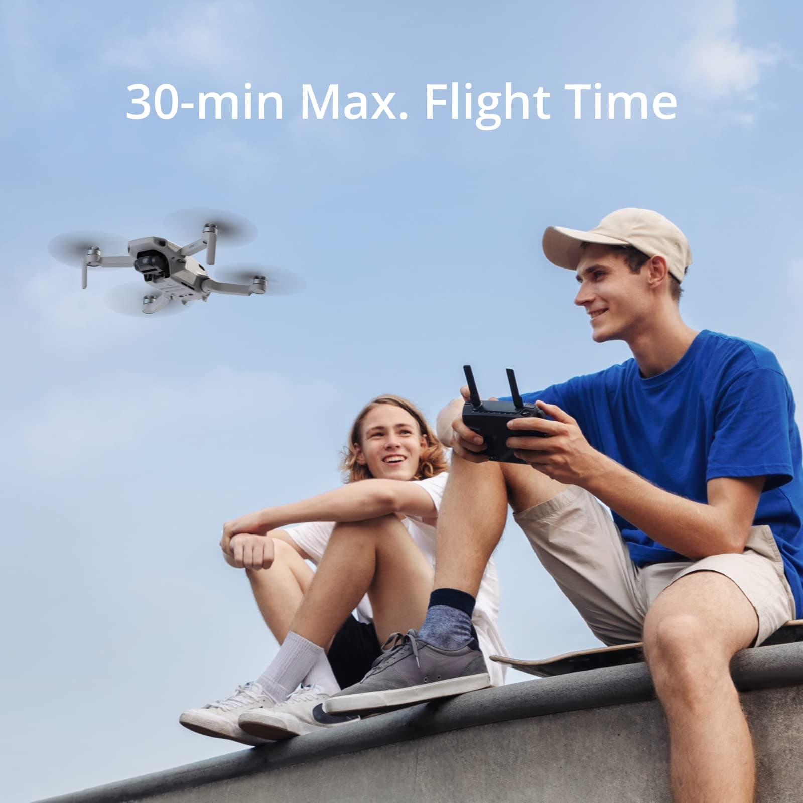 DJI Mini Neo, Drone Quadcopter with 3-Axis Gimbal, Less Than 249g, Improved Scale 5 Wind Resistance, Return to Home, for Drone Beginners, Gray - Image 2