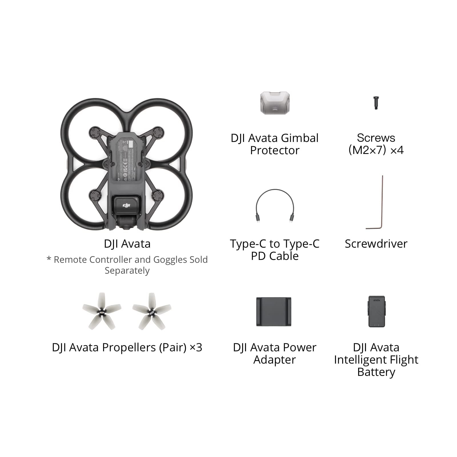 DJI Avata, First-Person View Drone with 4K Stabilized Video, Super-Wide 155° FOV, Built-in Propeller Guard, HD Low-Latency Transmission, Black, FAA Remote ID Compliant - Image 6