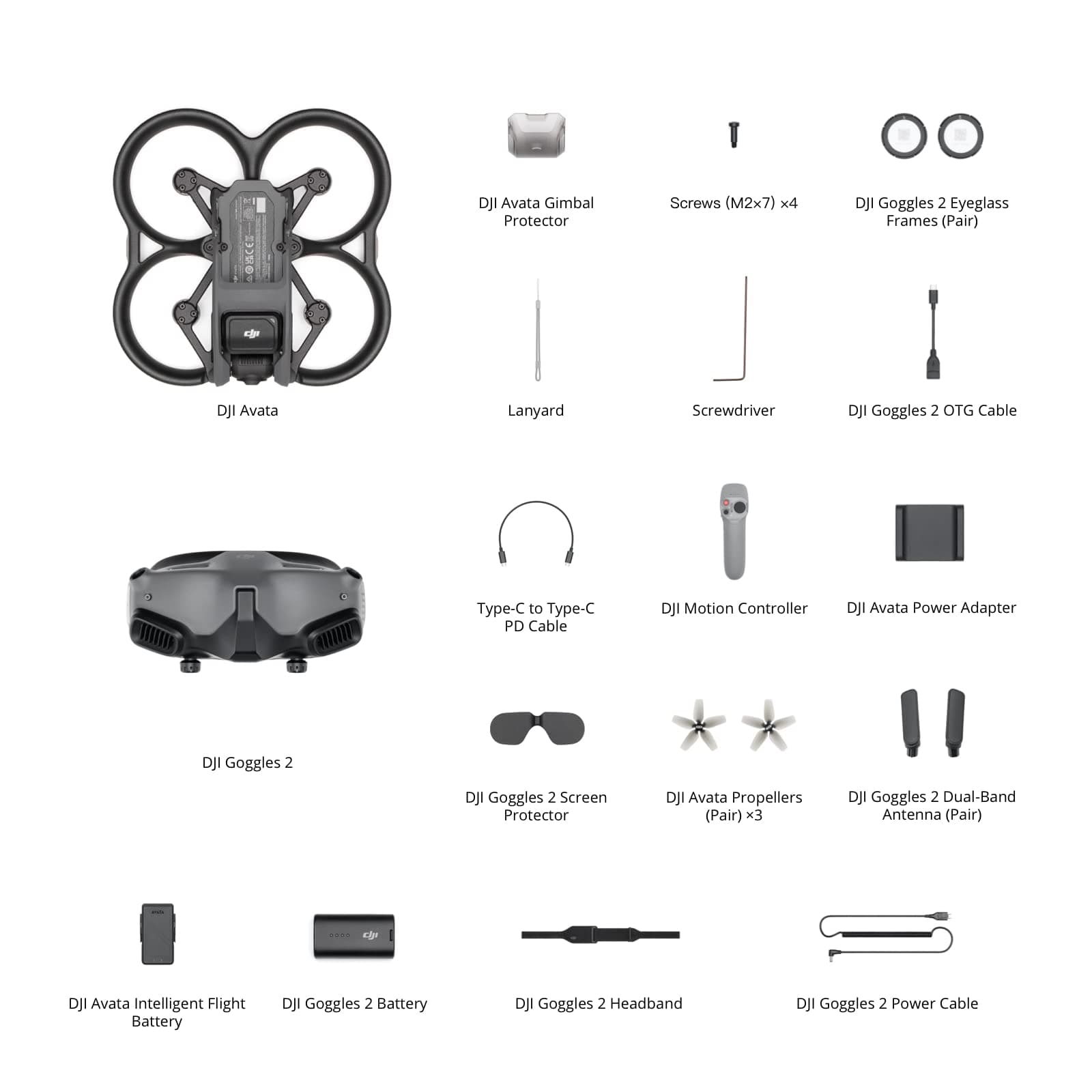 DJI Avata Pro-View Combo (DJI Goggles 2) - First-Person View Drone UAV Quadcopter with 4K Stabilized Video, Super-Wide 155° FOV, Built-in Propeller Guard, HD Low-Latency Transmission - Image 6