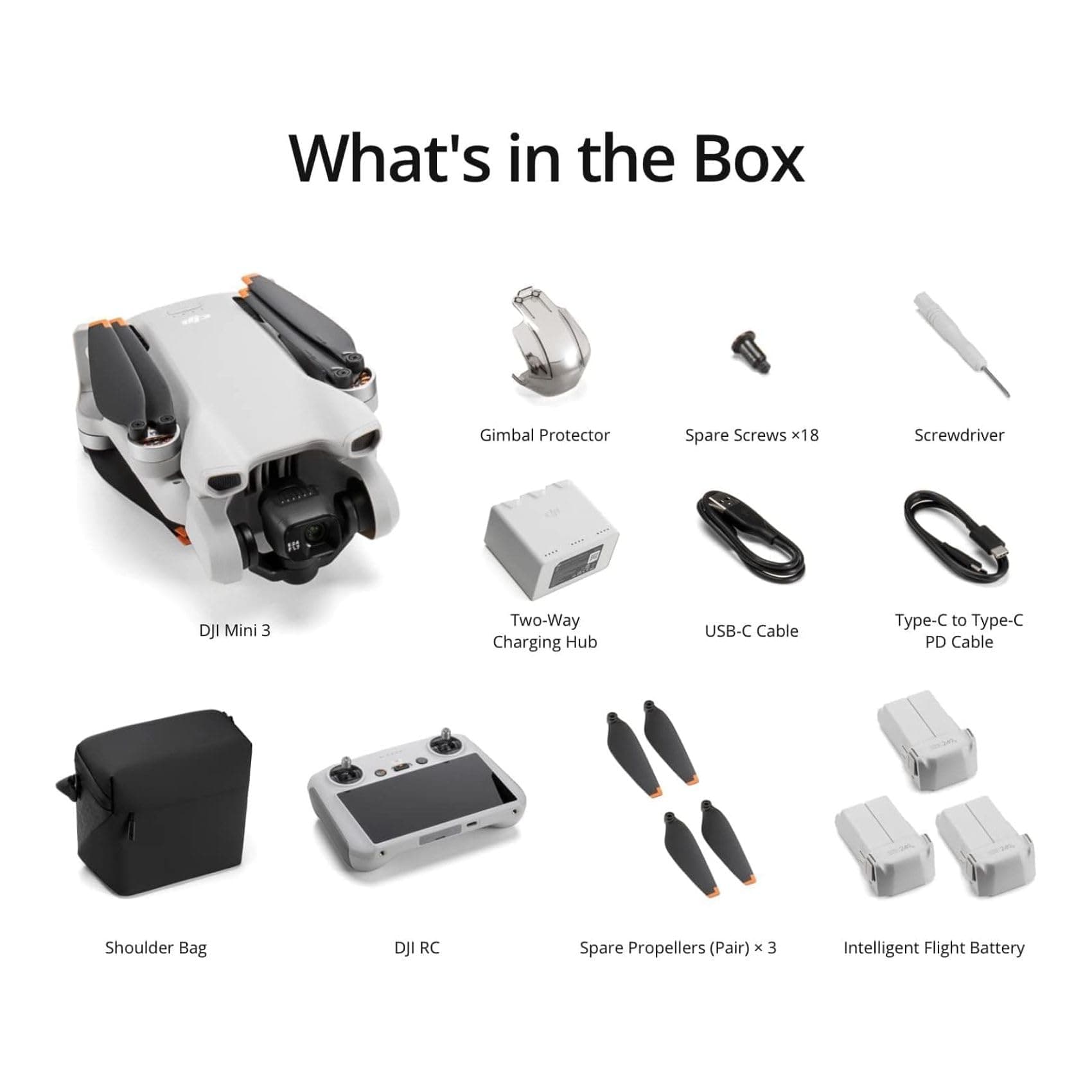 DJI Mini 3 Fly More Combo (DJI RC), Drones with Camera for Adults 4K, 3 Batteries for 114-min Flight Time, Vertical Shooting, 32800ft (10km) Video Transmission, Lightweight Mini Drone for Beginners - Image 7