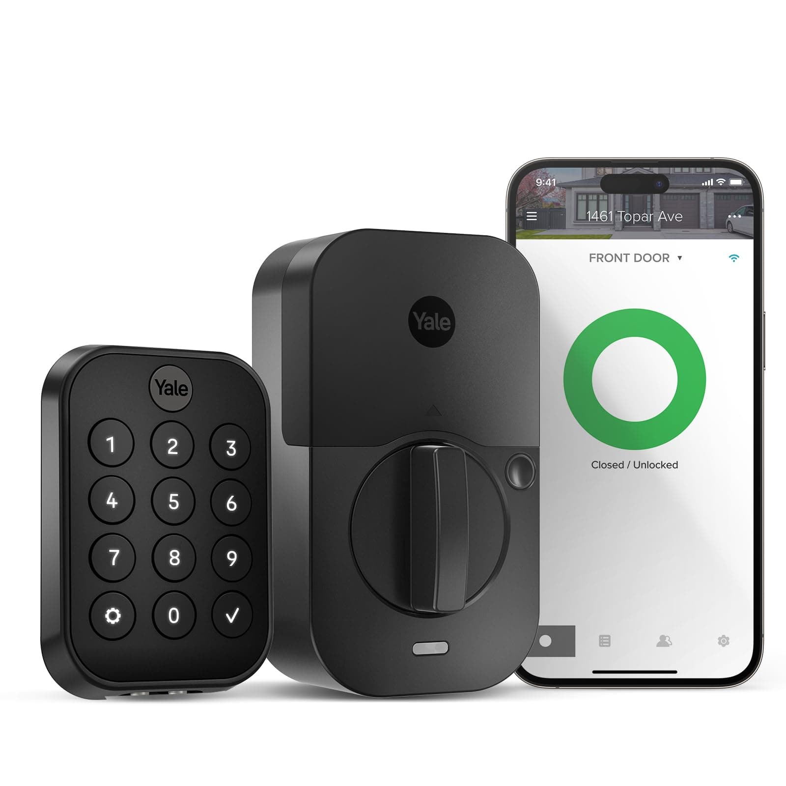 Yale Assure Lock 2 – Oil Rubbed Bronze Smart Lock for Front Door Deadbolt with Touch Keypad and Adjustable Codes (No Wi-Fi), YRD430-WF1-BSP