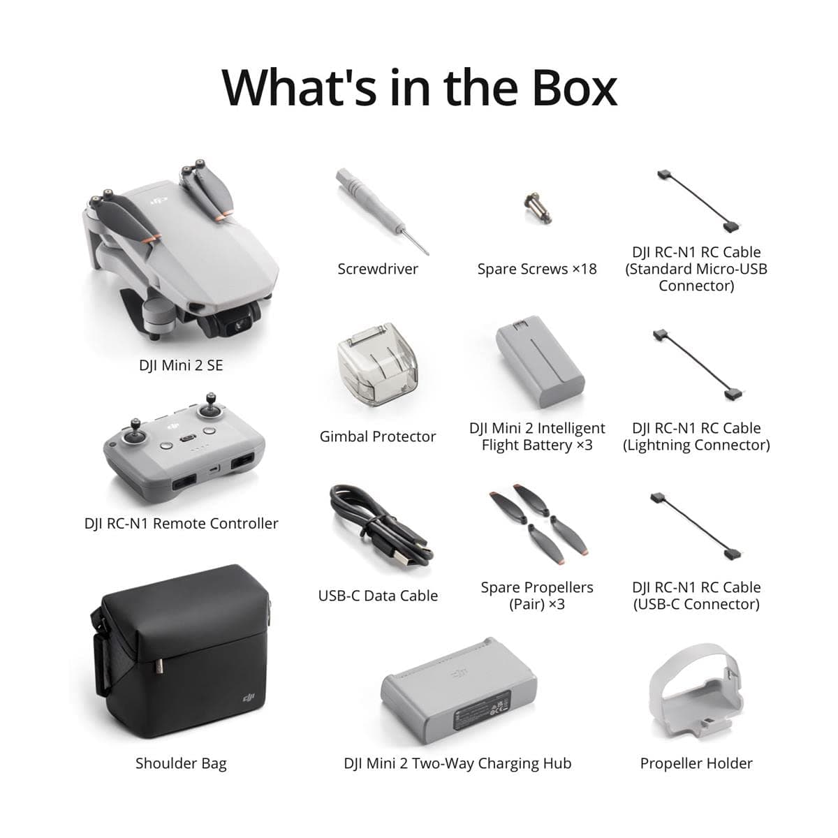 DJI Mini 2 SE Fly More Combo, Mini Drone with 10km Video Transmission, 3 Batteries for 93 Mins Max Flight Time, Under 249 g, QHD Video, Auto Return to Home, QuickShots, Drone with Camera for Beginners - Image 5
