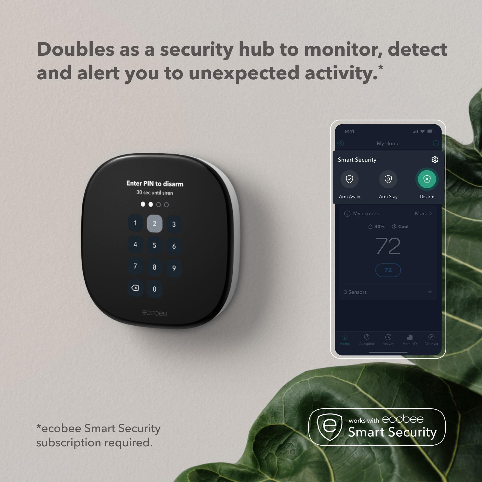 ecobee Smart Thermostat Enhanced - Programmable Wifi Thermostat - Works with Siri, Alexa, Google Assistant - Energy Star Certified - Smart Home - Image 4