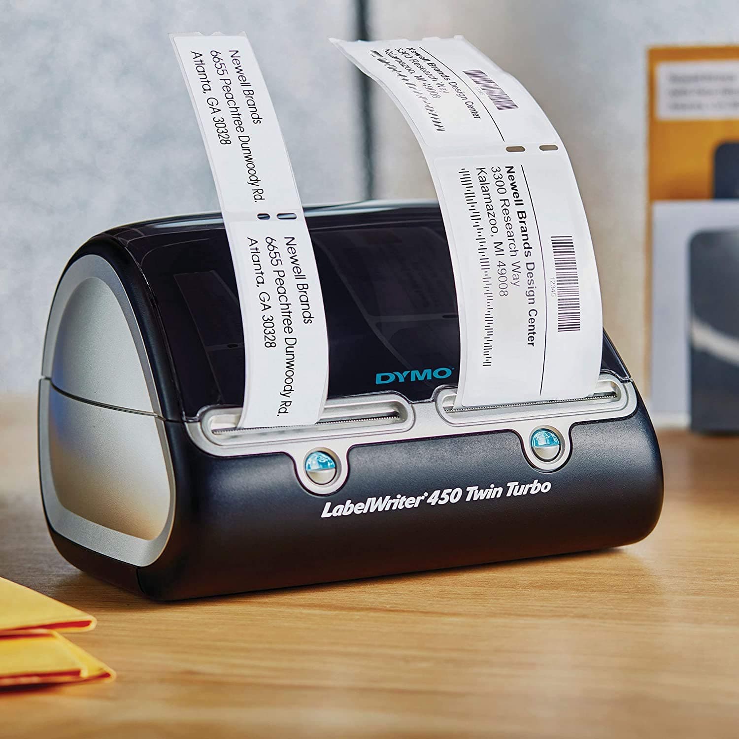 DYMO Label Printer & Digital Scale | LabelWriter Twin Turbo Direct Thermal Label Printer, All-Inclusive Mailing Solution, Great for Labeling, Filing, Shipping, Mailing, Barcodes, and More, Home & Office Organization - Image 2