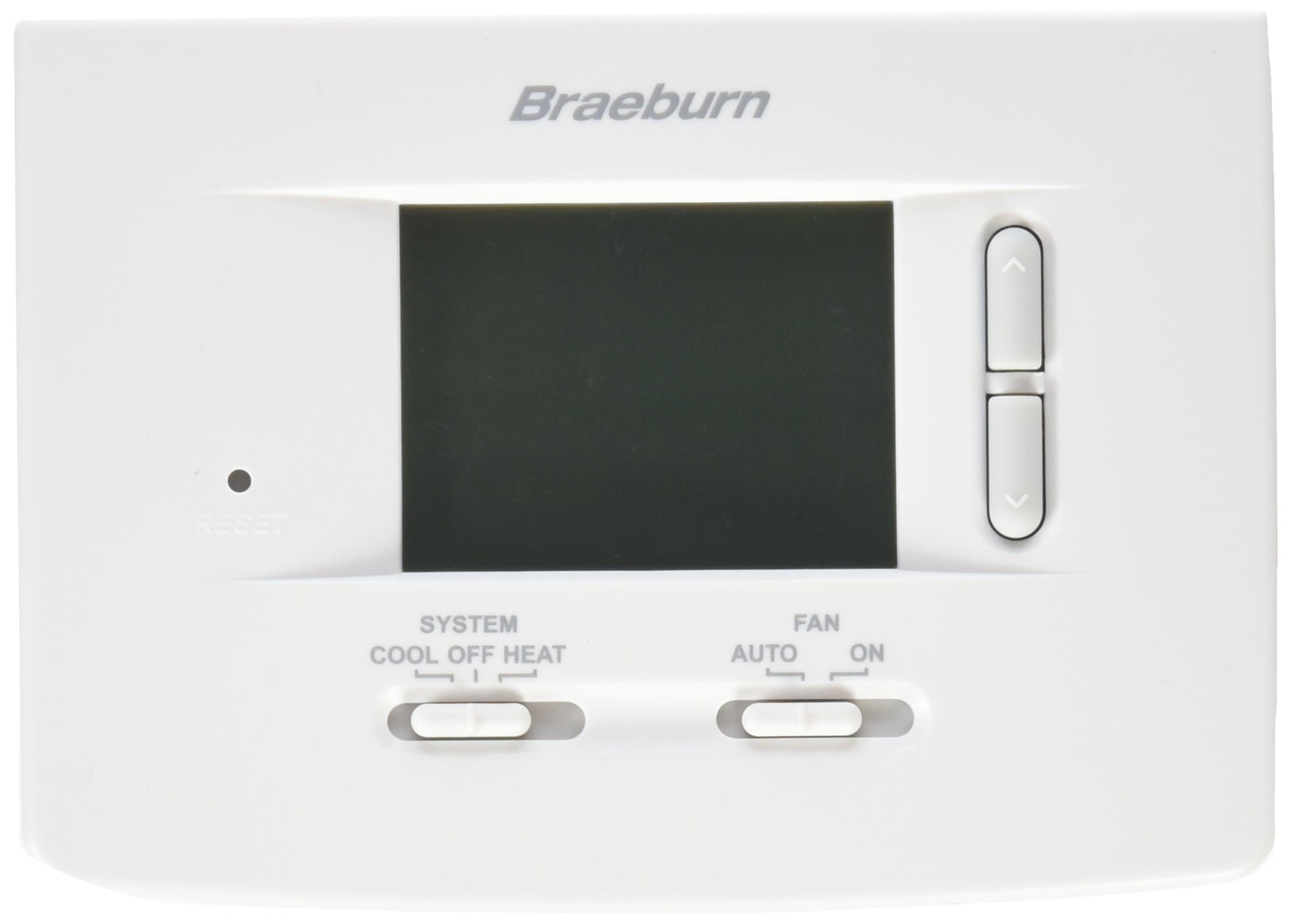 Braeburn 1020 Thermostat, Non-Programmable, 1H/1C