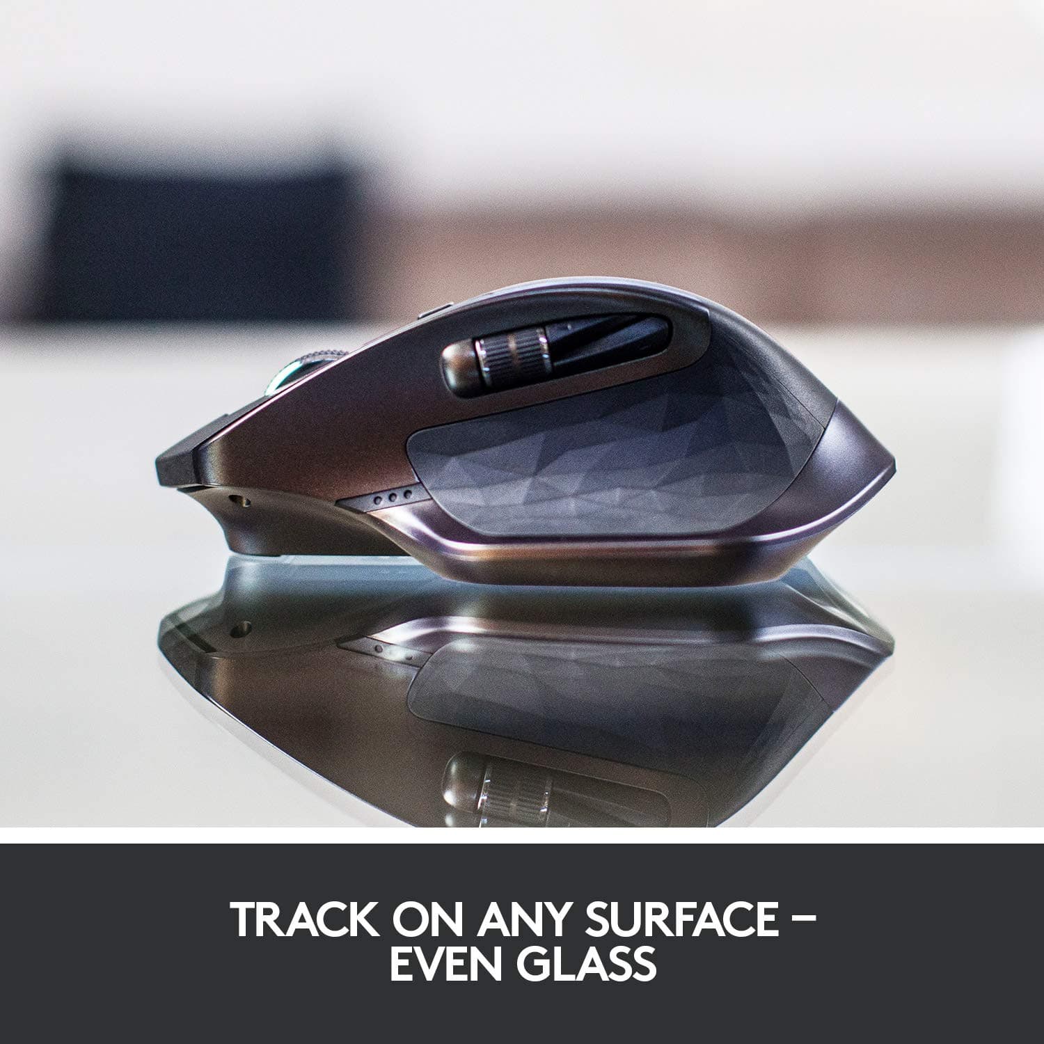 Logitech MX Master Wireless Mouse – High-Precision Sensor, Speed-Adaptive Scroll Wheel, Easy-Switch up to 3 Devices - Meteorite Black - Image 2
