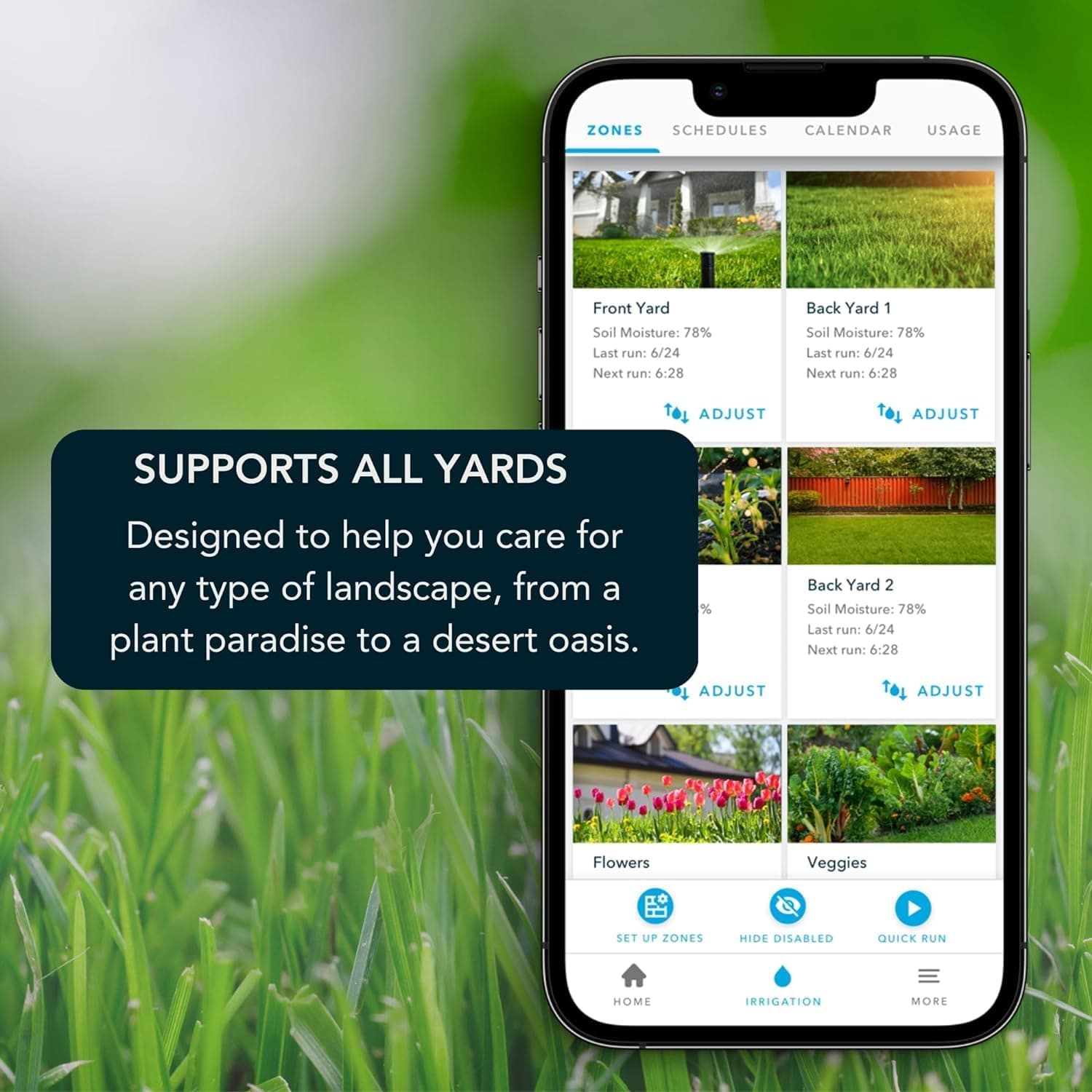 Rachio 3rd Gen: Smart 4-Zone Sprinkler Controller, App Enabled Automated Water Scheduling, Alexa Compatible, DIY Simple & Fast Install - Image 6