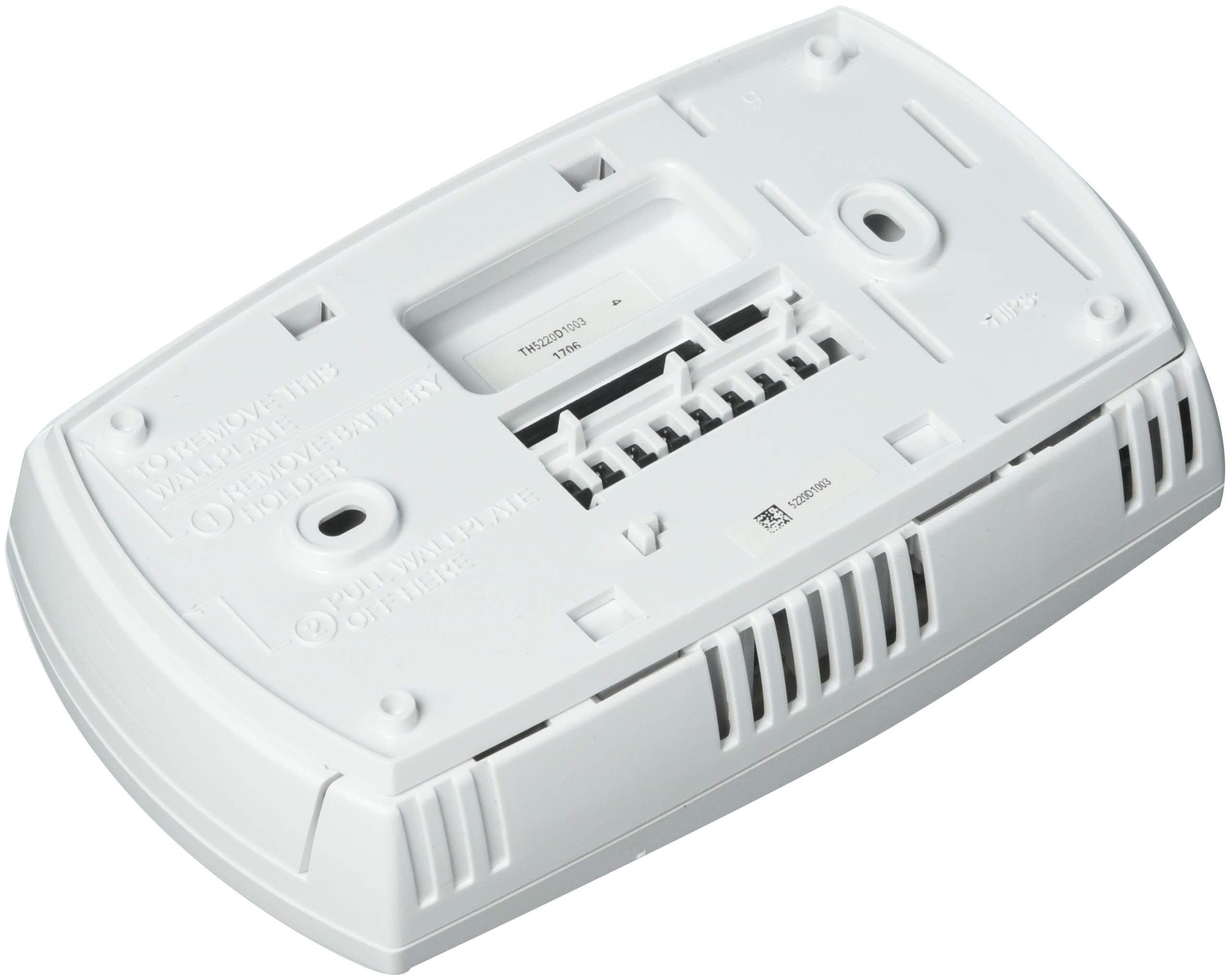 Honeywell TH5220D1003 Electronic Low Voltage Wall Thermostat - Image 2