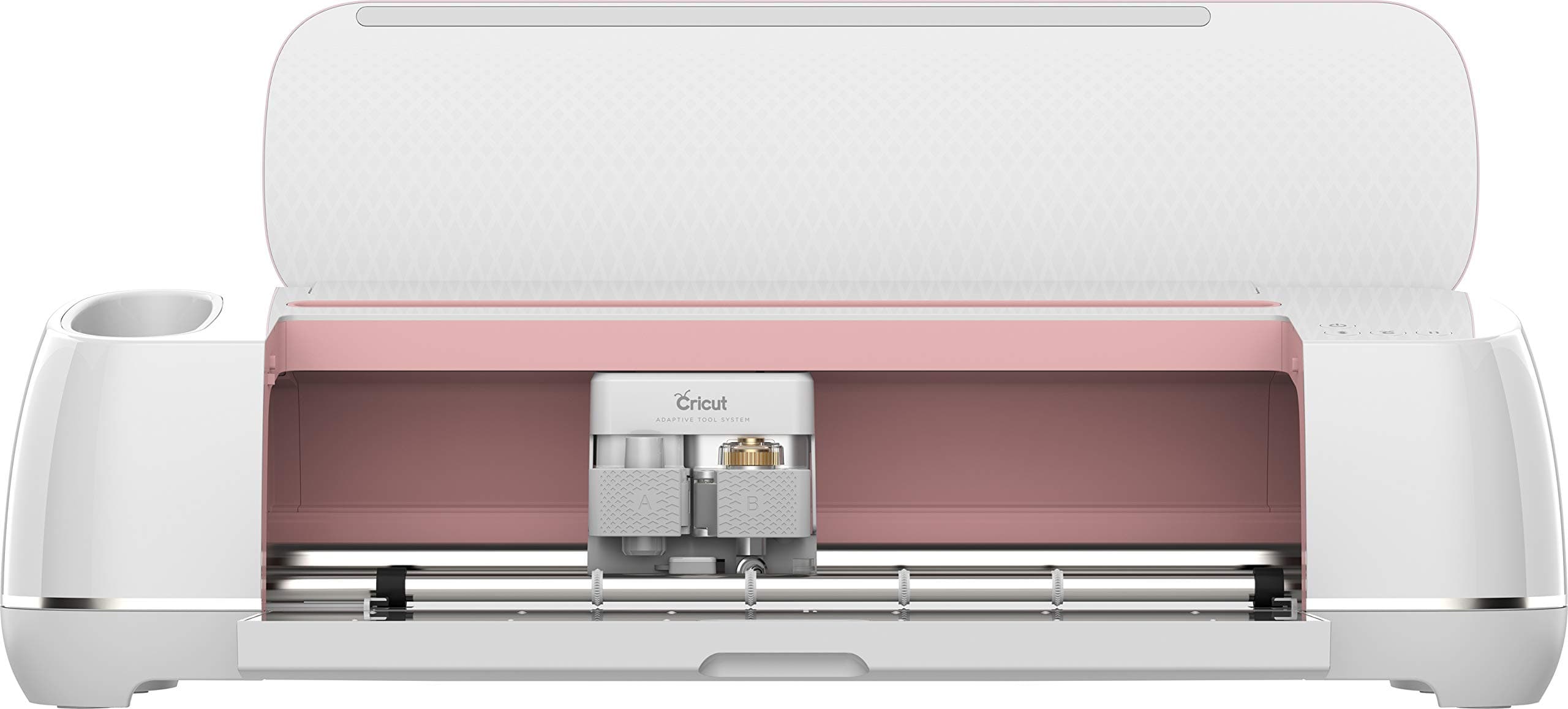 Cricut Maker - Smart Cutting Machine - with 10X Cutting Force, Cuts 300+ Materials, Create 3D Art, Home Decor & More, Bluetooth Connectivity, Compatible with iOS, Android, Windows & Mac, Rose - Image 3
