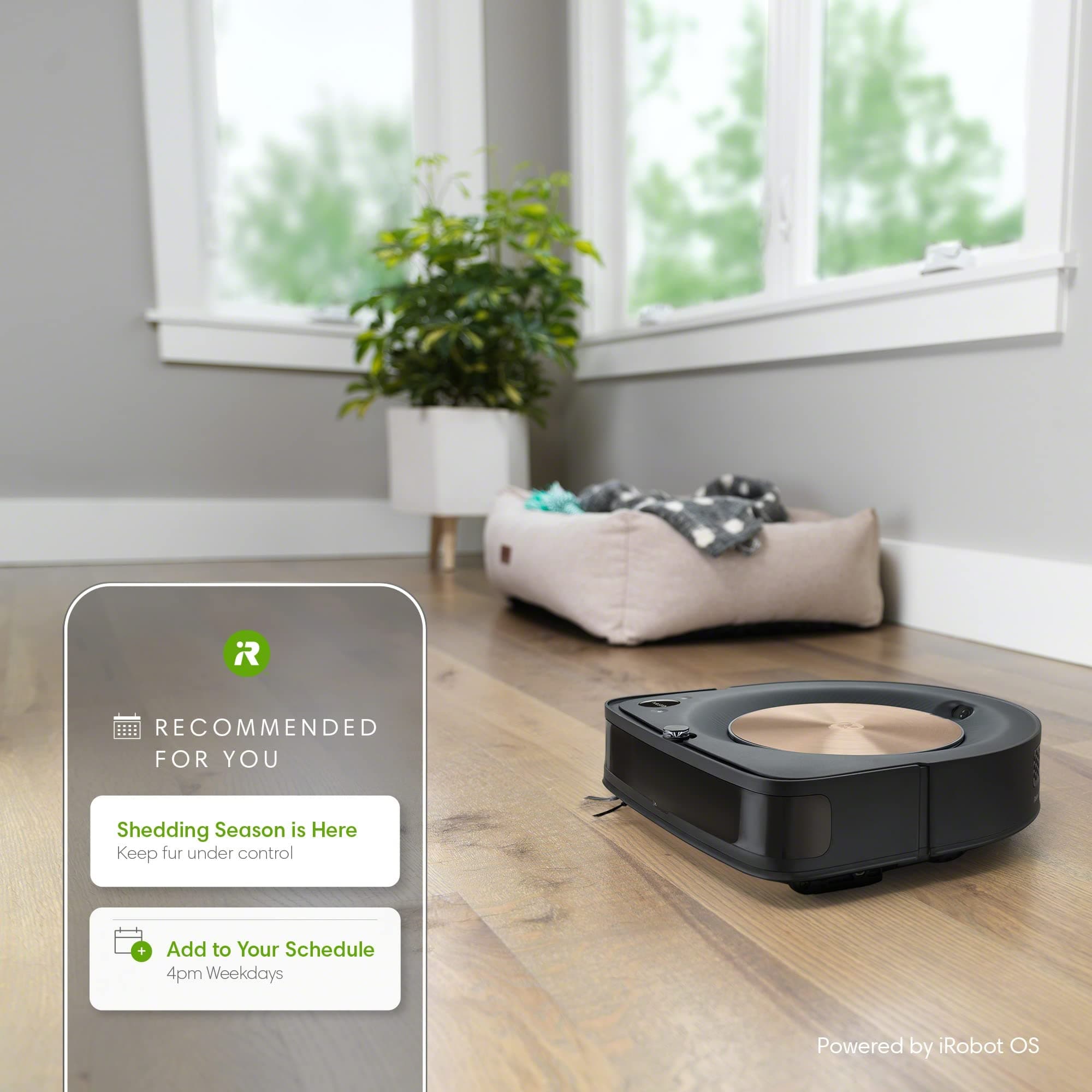 iRobot Roomba S9 (9150) Robot Vacuum- Wi-Fi Connected, Smart Mapping, Powerful Suction, Works with Alexa, Ideal for Pet Hair, Works with Clean Base - Image 8
