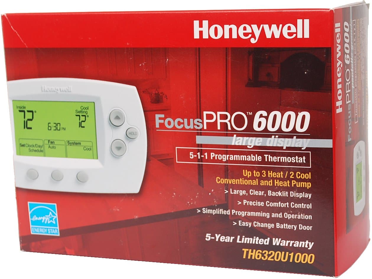 Honeywell TH6320U1000 5-1-1 Programmable Thermostat - Image 2