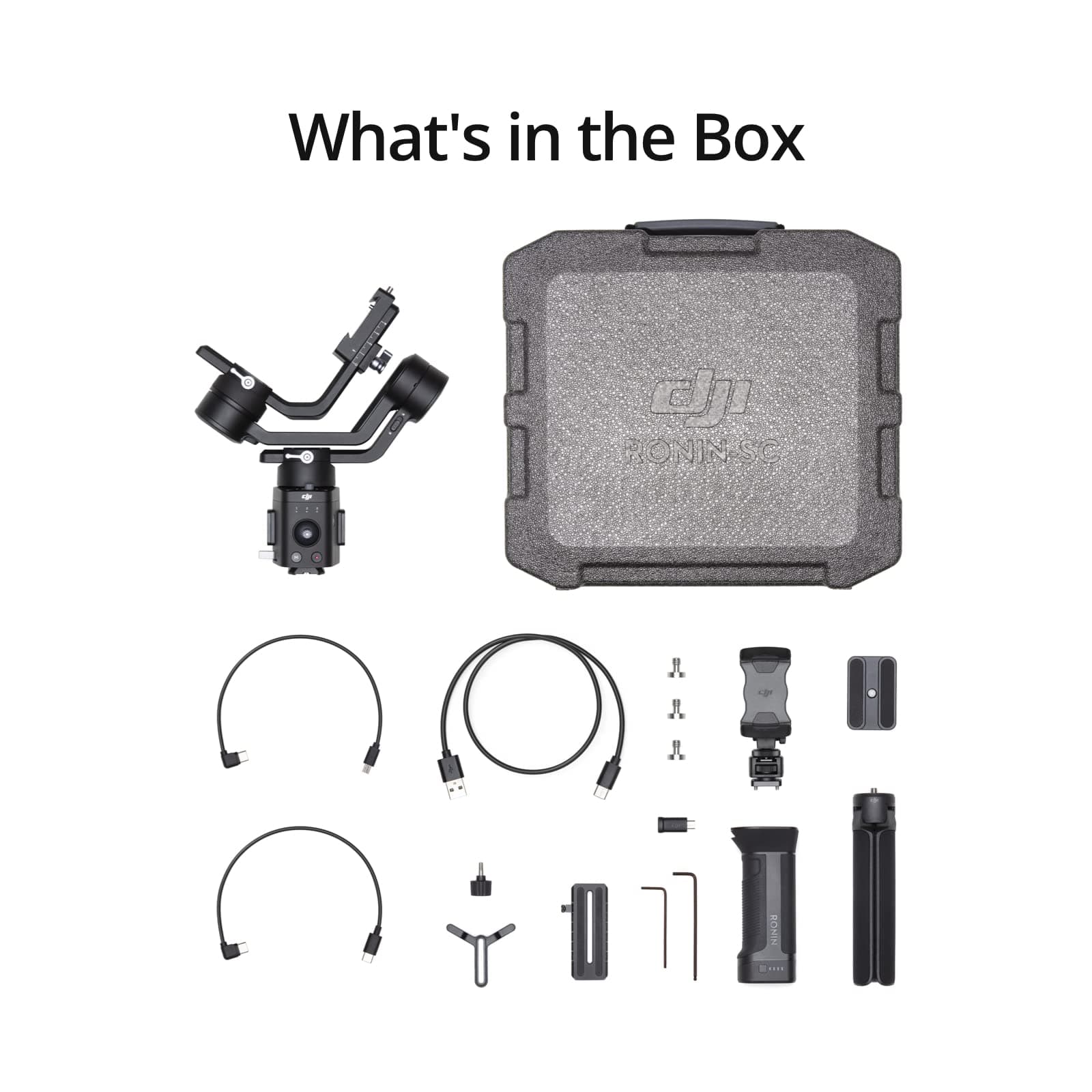 DJI Ronin-SC, 3-Axis Camera Stabilizer, up to 2kg (4.4lbs) Payload, Lightweight Design, Dynamic Stability, Automated Features, Available for Canon/Sony/Panasonic/Nikon/Fujifilm - Image 5